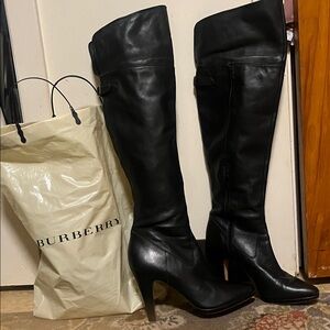 Banana Republic Black Over(or fold down) the Knee Boots CIRCA 2007! 8.5